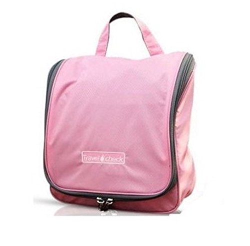 Travel Check Cosmetic/toiletry Travel Organizer (PInk)