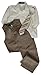 Gino Giovanni Pinstripe Boys Formal Dresswear Vest Set