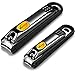 VAIJOY Nail Clippers with Catcher Preventing Splash Fingernail Toenail Clippers Nail Cutter Stainless Steel Sharp Sturdy Trimmer Set for Men Women