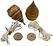 Spinning Tops Classic Wood Peg-Style Set