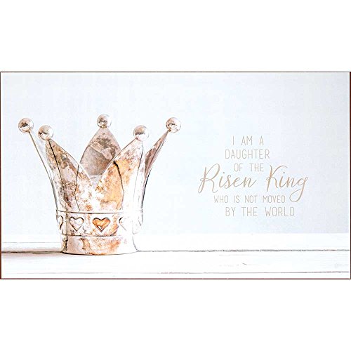 Dicksons Daughter of The Risen King Crown 14 x 8 Inch Wood Hanging Wall Plock Plaque