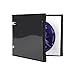 UniKeep Disc 5 CD/DVD Wallet with Pages - Case of 30 (Black)