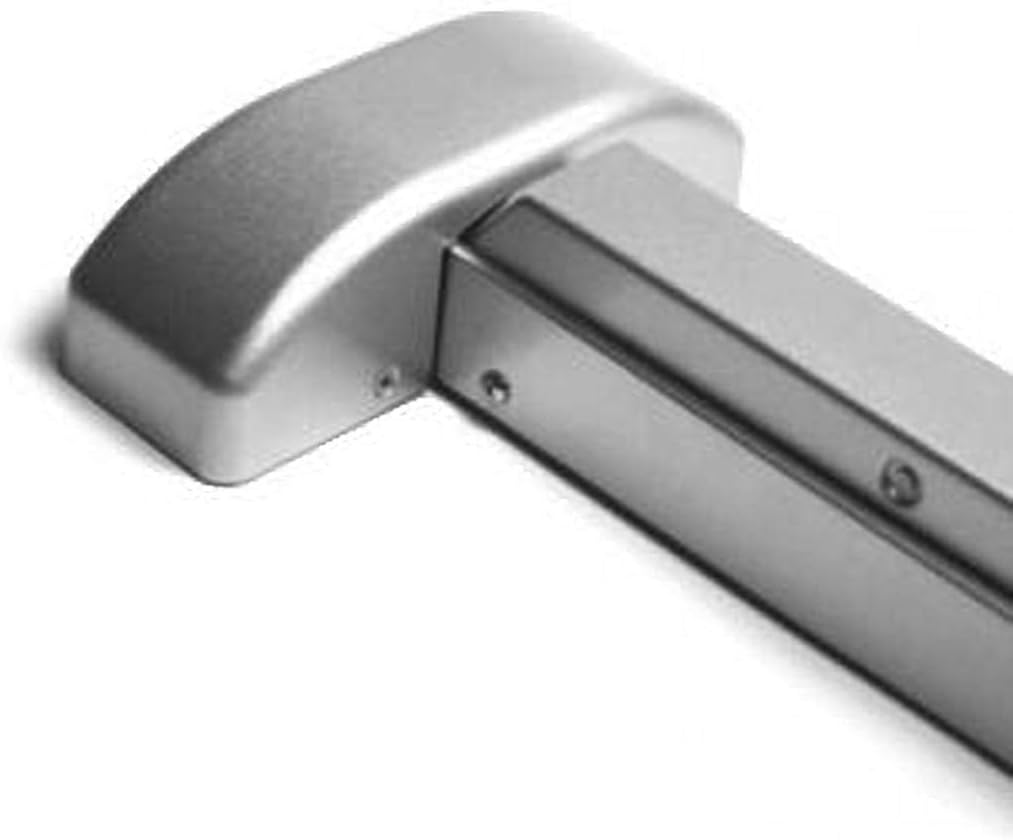 DOREX 8500 Panic Rim Exit Device, 30–38 in. (762–965 mm), Push Pad Type, Dogging by HEX Key, Aluminum