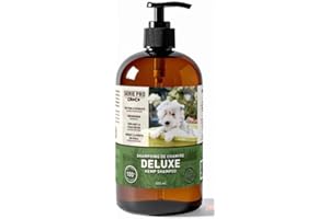 Crocx Deluxe Hemp Pet Shampoo – Natural Grooming Formula with Hemp Seed Oil, Aloe Vera & Eucalyptus | Hydrates, Softens & Fre