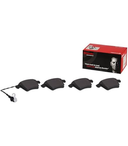 Amazon.com: Brembo P85126N Premium Ceramic Front Disc Brake Pad