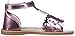 OshKosh B'Gosh Girls' Winnie Metallic Flower T-Strap Sandal, Purple, 8 M US Toddler