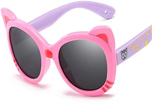 Sgjfzd Children S Kids Polarized Sunglasses Cartoon Colorful Baby Sunglasses Bear Silicone Polarized Sunglasses Cute Cartoon Color Pink Frame Purple Leg Amazon Com Au Home