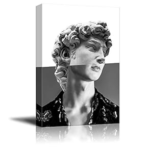 Wall26-Canvas Wall Art-Classical Statue-Giclee Painting Wall Bedroom Living House Decoration Home Art - 12x18 inches