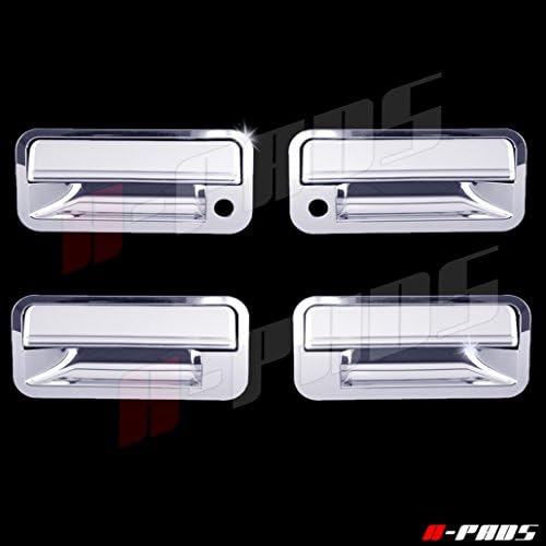 Maxmate Fits 92 99 Gmc Yukon 88 98 Ck Pickup 88 98 Chevy C10 Pickup 92 95 S10 S10 Blazer 92 99 Chevy Suburban 95 99 Tahoe Chrome 4 Doors Handle Cover With Passenger Side Keyhole Bbm Edu Gh
