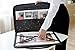 AWEHIRU Art Portfolio Case - 19x15 Waterproof Portfolio Folder for Artwork - Artist Zipper Carrying Bag with Storage for Drawing Photography or Poster - Large Size 19