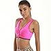 YAHA Women's Sports Bra Racerback Yoga Workout Bra - Front Zip Closure