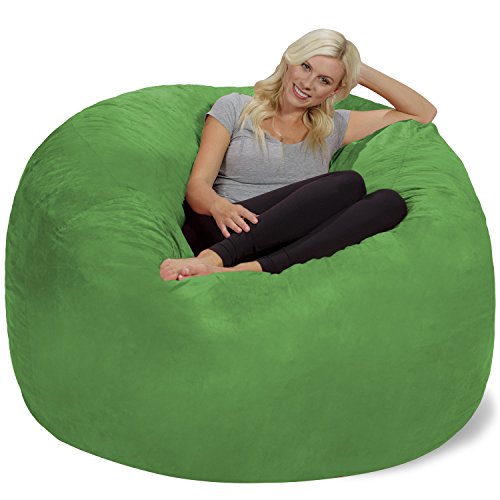 Chill Sack Bean Bag Chair Giant 6' Memory Foam Furniture Bean Bag