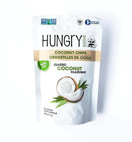 Hungry Buddha Classic Coconut All Natural 1.4 Oz. (NON - GMO - CERTIFIED VEGAN) 3 Pack!!!!!!!