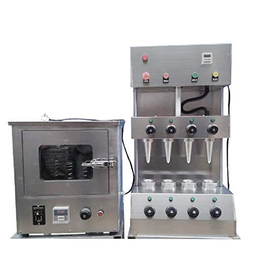 Tinsay Commercial Pizza Cone Forming Making Maker Machine with Rotational Pizza Oven 110V