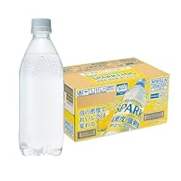 Suntory Tennensui Sparkling Water, Lemon, Labelless, 16.9 fl oz (500 ml) x 24 Bottles [Carbonated Water] Bulk Sale Underway