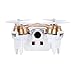 Mini Drone With Camera Live Video CX-10WD Quadcopter, Dayan Anser Pocket Racing Drones for Kids 2.4G 4CH 6 Axis Altitude Hold Remote Control Nano Quadcopter (Gold)