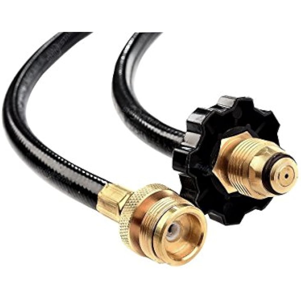 SHINESTAR 5FT Grill Connectors & Hoses Propane Adapter 1lb 20 Converter Coleman eBay