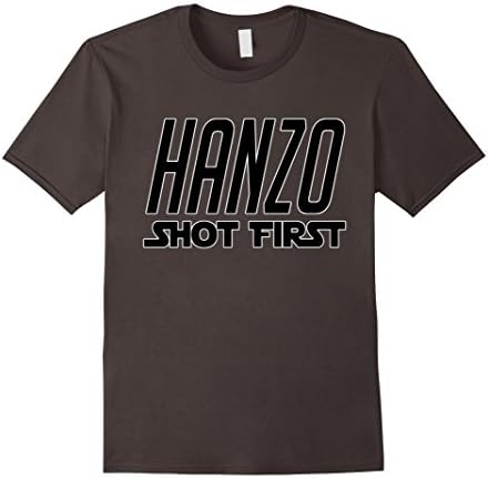 Men's Hanzo Shot First | T-Shirt Medium Asphalt