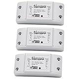 3-Pack Sonoff WiFi Switch Wireless Remote Control Smart Switch Module ABC Shell Socket For DIY Smart Home