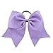 FASOTY 20PCS 8'' Large Cheer Hair Bows Ponytail Holder Elastic Hair Ties For Women and Girls