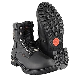 Milwaukee Leather MBM9096WP Men's Black Leather
