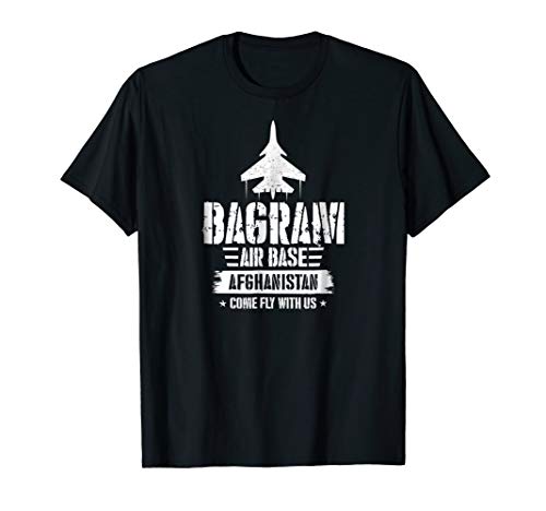 THE SALTY VETERANFunny Airline Bagram Air Base Afghanistan Come Fly With Us T-Shirt