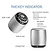 Ancord Micro Bluetooth Speaker TWS System Portable Tiny Body Loud Voice Shutter Button Selfie Features (Silver)