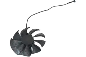 RAKSTORE Graphics Card Cooling Fan Replacement for EVGA RTX 2060/2070/2080 Series, 87mm Diameter, 4-Pin Header, Quiet Cooler 