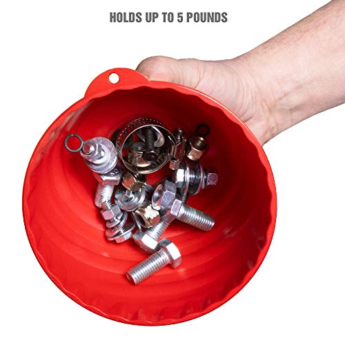 OEM TOOLS 25333 Red Nut Cup, Bowls for Holding Nuts