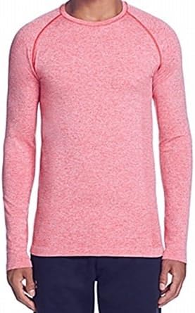 Human Performance Engineering Men's Long Sleeve Seamless T-Shirt Red Size M