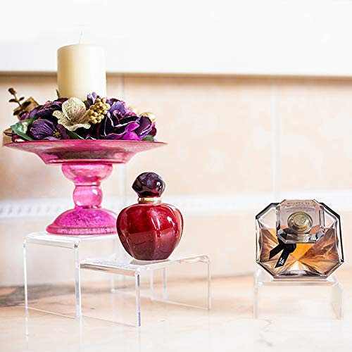 4 Clear+Acrylic+Risers+Display+Protective