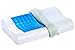 Dormire 2 Pack of Contour Cooling Gel Memory Foam Pillow with Removable Bamboo Soft Pillow Case - 21.5