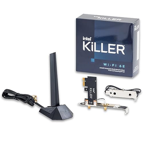 Intel Killer Wi-Fi 6E AX1675 PCI Card Netzwerkkarte