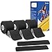 poshei Kinesiology Tape Precut, Elastic Therapeutic Sports Tape - Pain Relief Adhesive for Shoulder Knee Elbow Ankle, Waterproof, Breathable, Latex Free