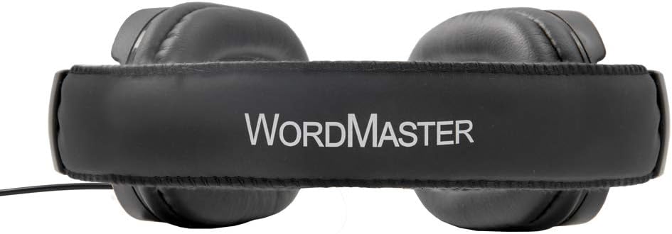 WordMaster Around-The-Ear Deluxe Overhead USB Transcription Headset - Image 5