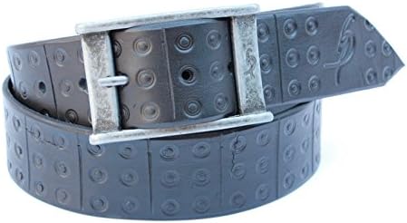 High quality leather, Black Leather Belt width 1,7 inch , Hand Tooled belt with handmade silver color buckle