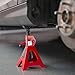 BIG RED T42012 Torin Steel Jack Stand: 2 Ton (4,000 lb) Capacity, Red, Single Jack