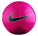 Nike Pitch Training Soccer Ball Fusion Pink/Green/Black Size Size Three Ball