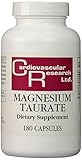 MAGNESIUM TAURATE 125 MG 180 CAPS