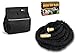 Expandable Garden Hose, Extends up to 75 Feet | Built Tough with Triple Layer Latex Core & Solid Brass Fittings | Flexible Hose with Bonus Hanging Storage Bag - Garden Hose by Rhino Tuff Products