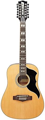 EkoGuitars 12 String Acoustic Guitar, Right Handed, Natural Blond (06217119-NB)