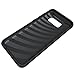 Galaxy S8 Case, OEAGO Samsung Galaxy S8 Case [Card Slot] [Brushed Texture] Heavy Duty Hybrid Dual Layer Wallet Case Cover Shell with Kickstand for Samsung Galaxy S8 - Black