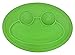 Round Silicone Frog Suction Placemat for Children, Kids, Toddlers, Babies Highchair Feeding Tray or Kitchen Dining Table with Built in Plate and Bowl, Comes with Travel Bag by Salbree, Green