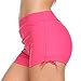 Avidlove Swim Shorts for Women Solid Boyleg Bikini Bottom Shorts Swimsuit with Adjustable Ties(XS-XL)