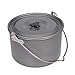 MyLifeUNIT Camping Pot Cookware, Portable Cooking Pot for Outdoor Camping Hiking, 5-Quartthumb 1