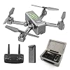 HR Foldable Drones With Camera For Adults,RC Drone Quadcopter With 1080p HD Camera Live Video,Long Flying Time,Altitude…
