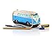 VW Volkswagen T1 Camper Van Pencil Case - Blue - Multiple Color Options Available