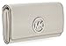 MICHAEL Michael Kors Fulton Carryall Wallet (pearl grey)