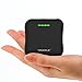 SINOELE Power Bank Compact External Battery Pack 10000mAh Dual USB Charger for iPhone,iPad,Samsung,Huawei and More (Black)