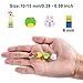 JOVITEC 100 Pieces Mini Erasers Assortment, Colorful Cake, Digital and Animal Assorted Eraser Mini Novelty Erasers for Party Favors, Homework Rewards, Gift Filling (Style 2, 100 Pieces)